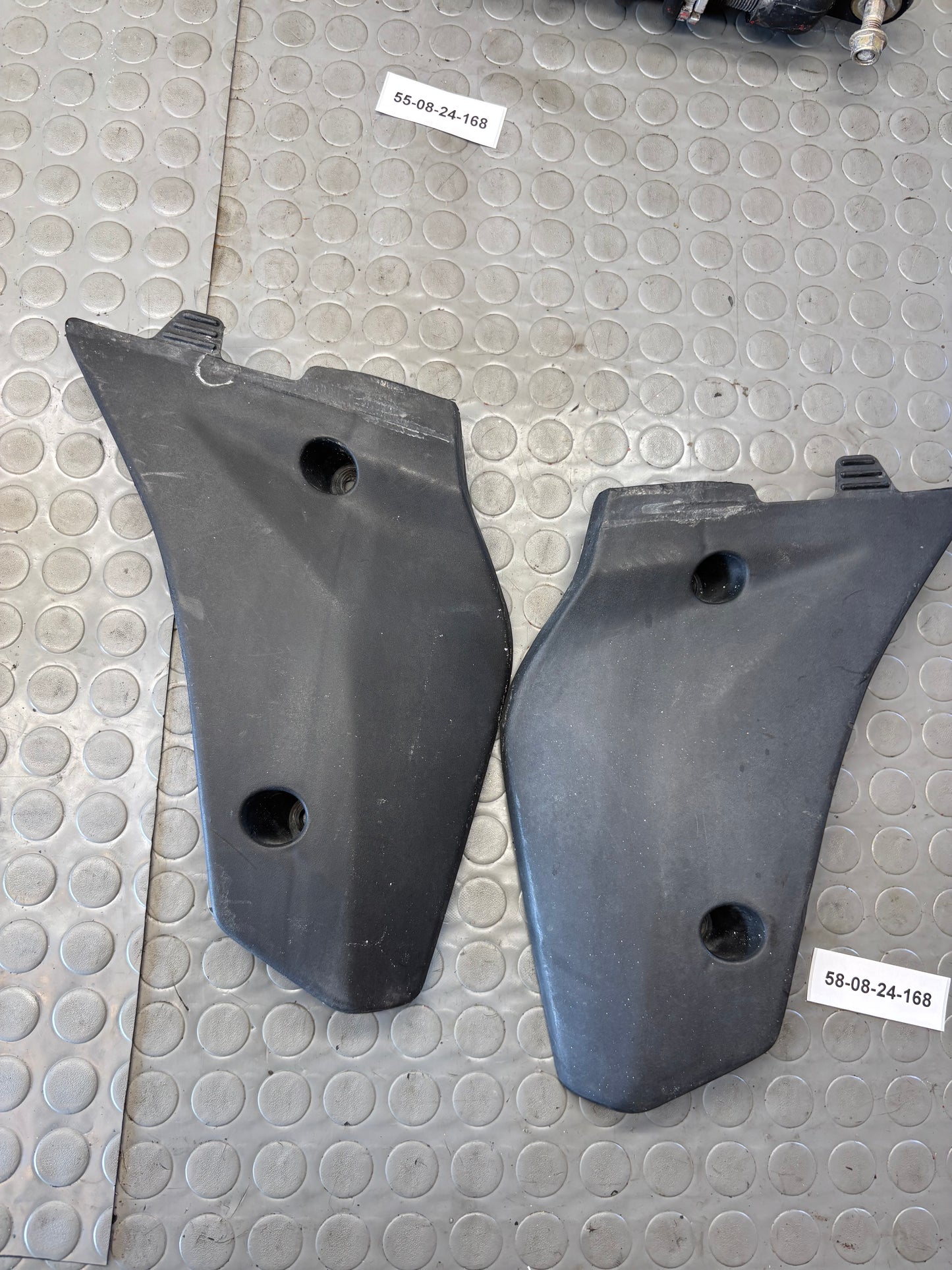 COPPIA ALETTE SOTTORADIATORE HUSQVARNA SM WRE 125 06-2013