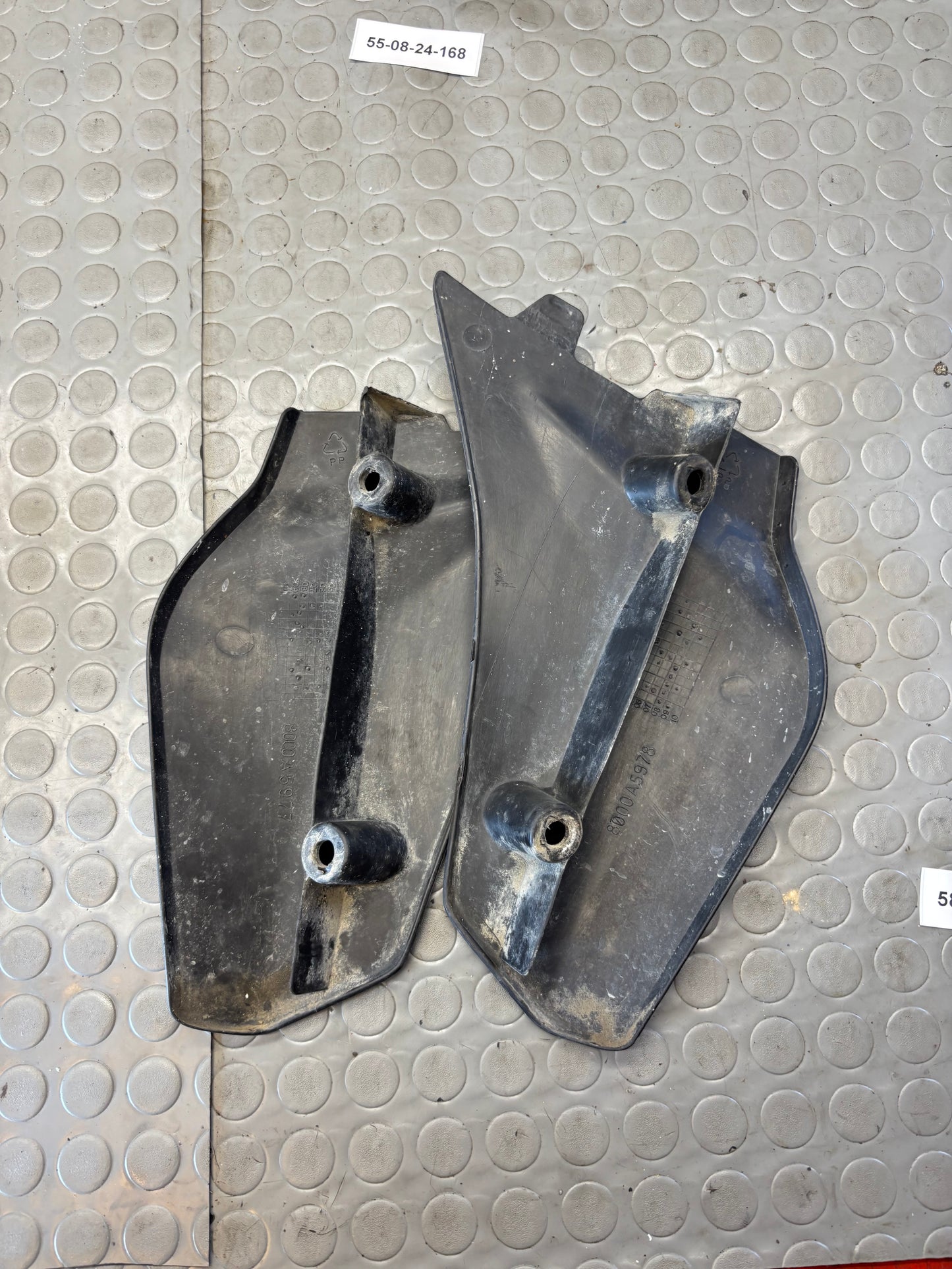 COPPIA ALETTE SOTTORADIATORE HUSQVARNA SM WRE 125 06-2013