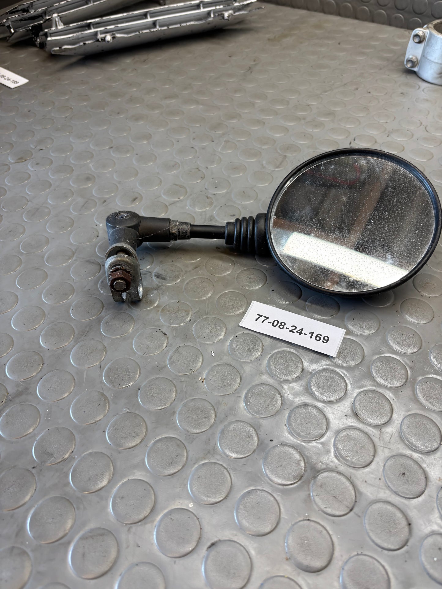 SPECCHIETTO UNIVERSALE MOTO MANUBRIO PIEGHEVOLE