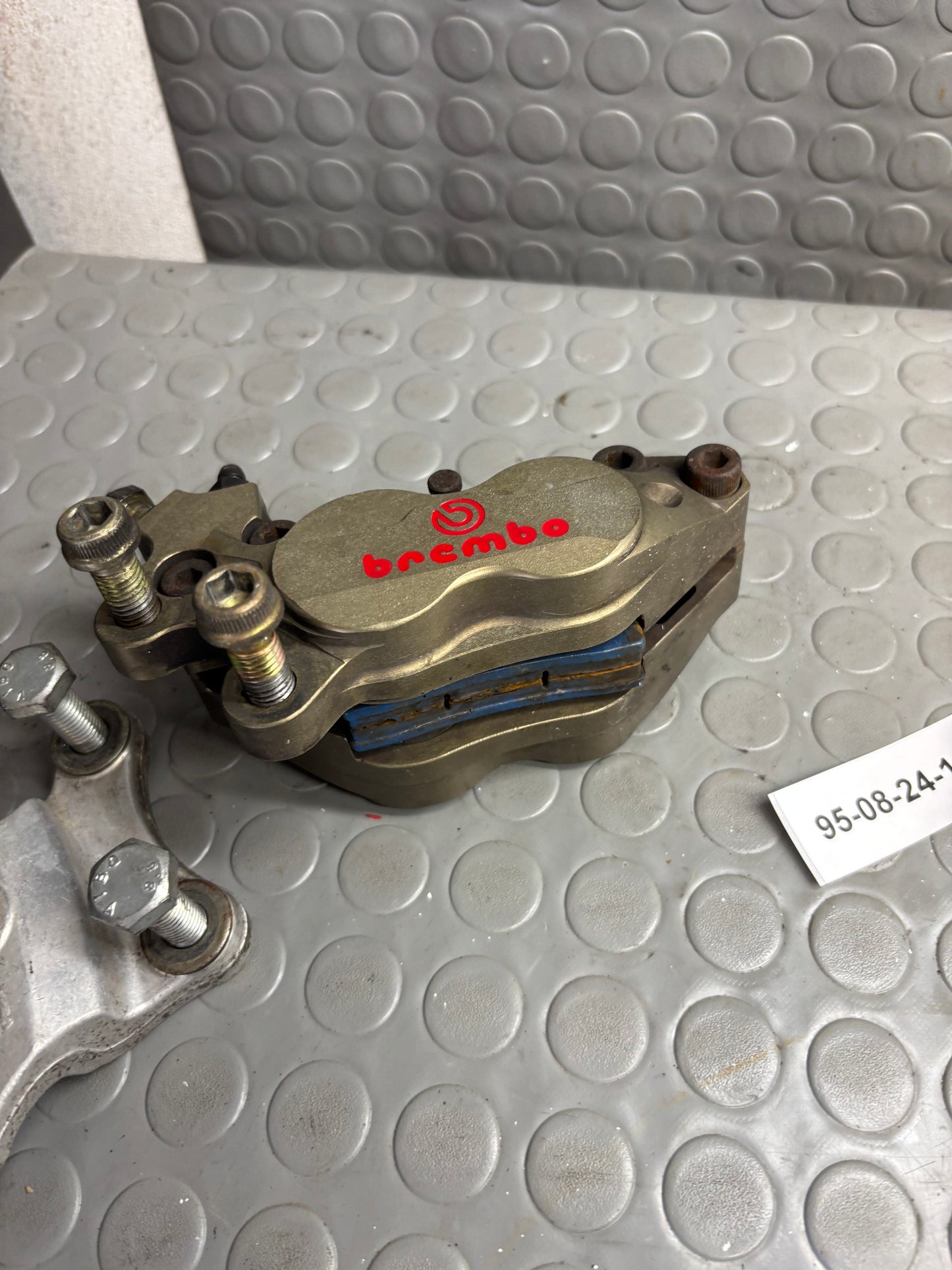 PINZA FRENO ANTERIORE BREMBO 4 PISTONCINI HUSQVARNA SM WRE WR CR 125 250 300 98-2013
