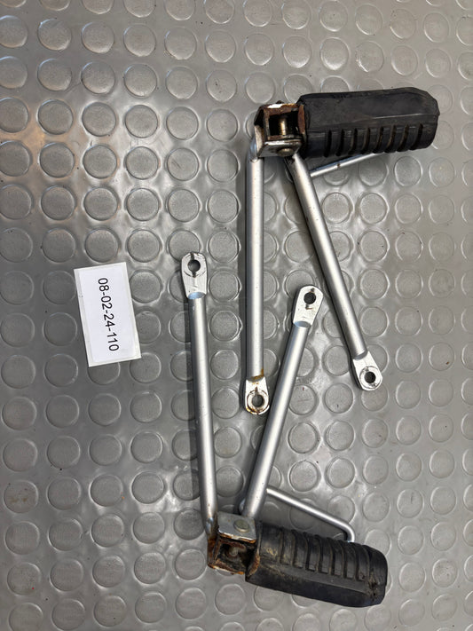 PEDALINE PASSEGGERO HUSQVARNA SM WRE 125 1998-2013