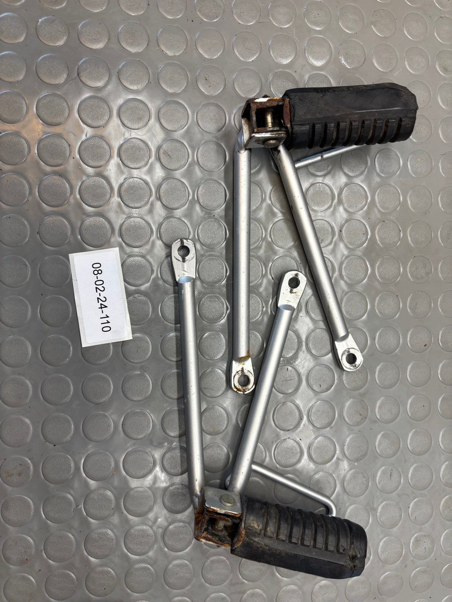 PEDALINE PASSEGGERO HUSQVARNA SM WRE 125 1998-2013