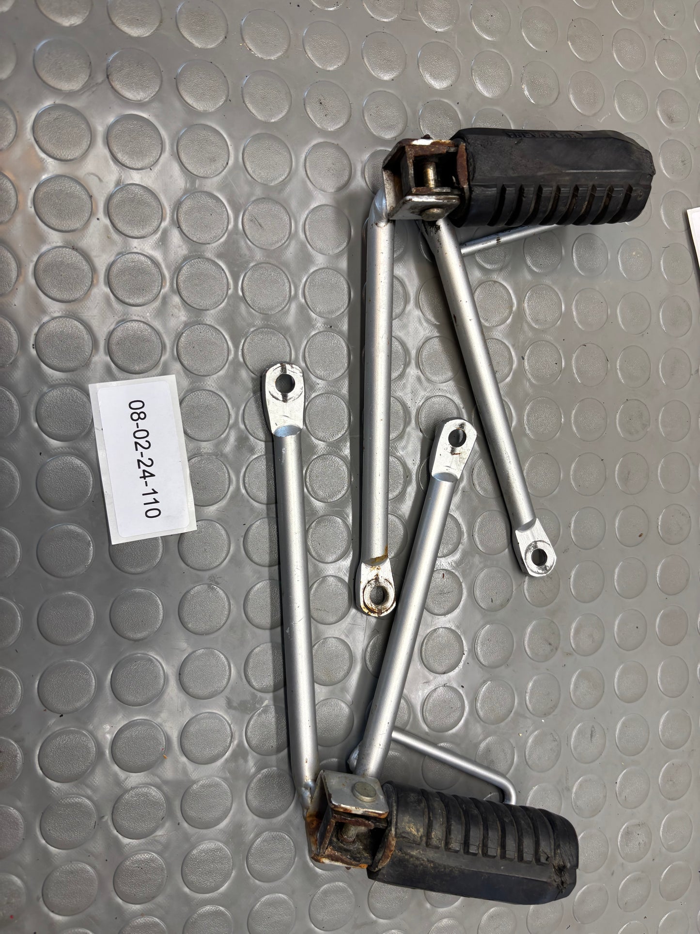 PEDALINE PASSEGGERO HUSQVARNA SM WRE 125 1998-2013