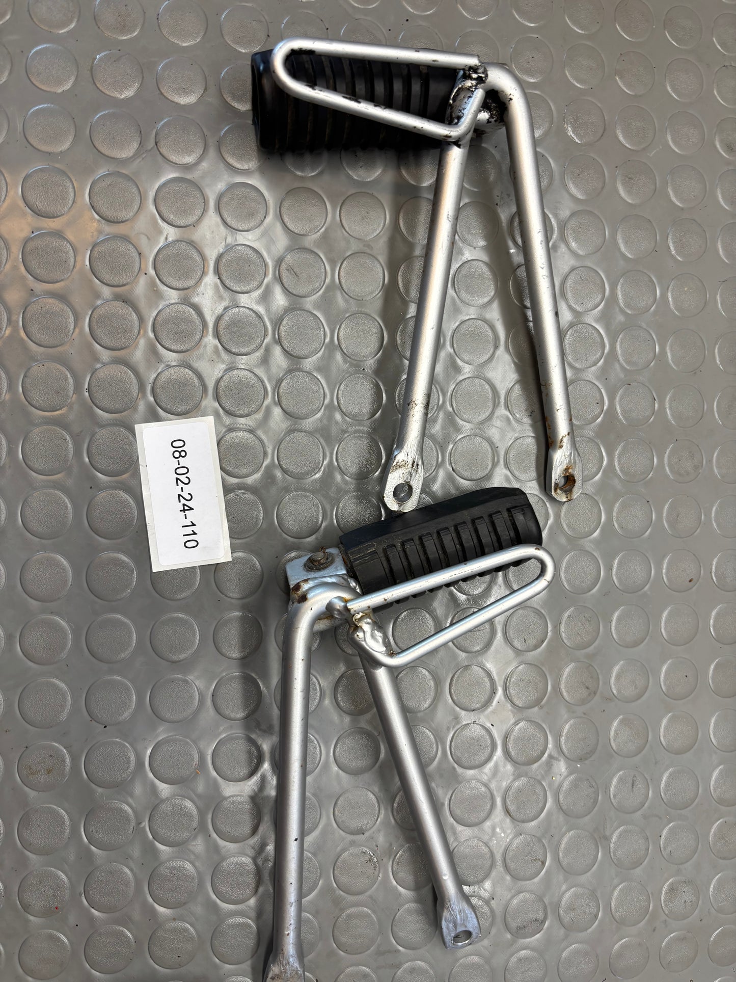 PEDALINE PASSEGGERO HUSQVARNA SM WRE 125 1998-2013