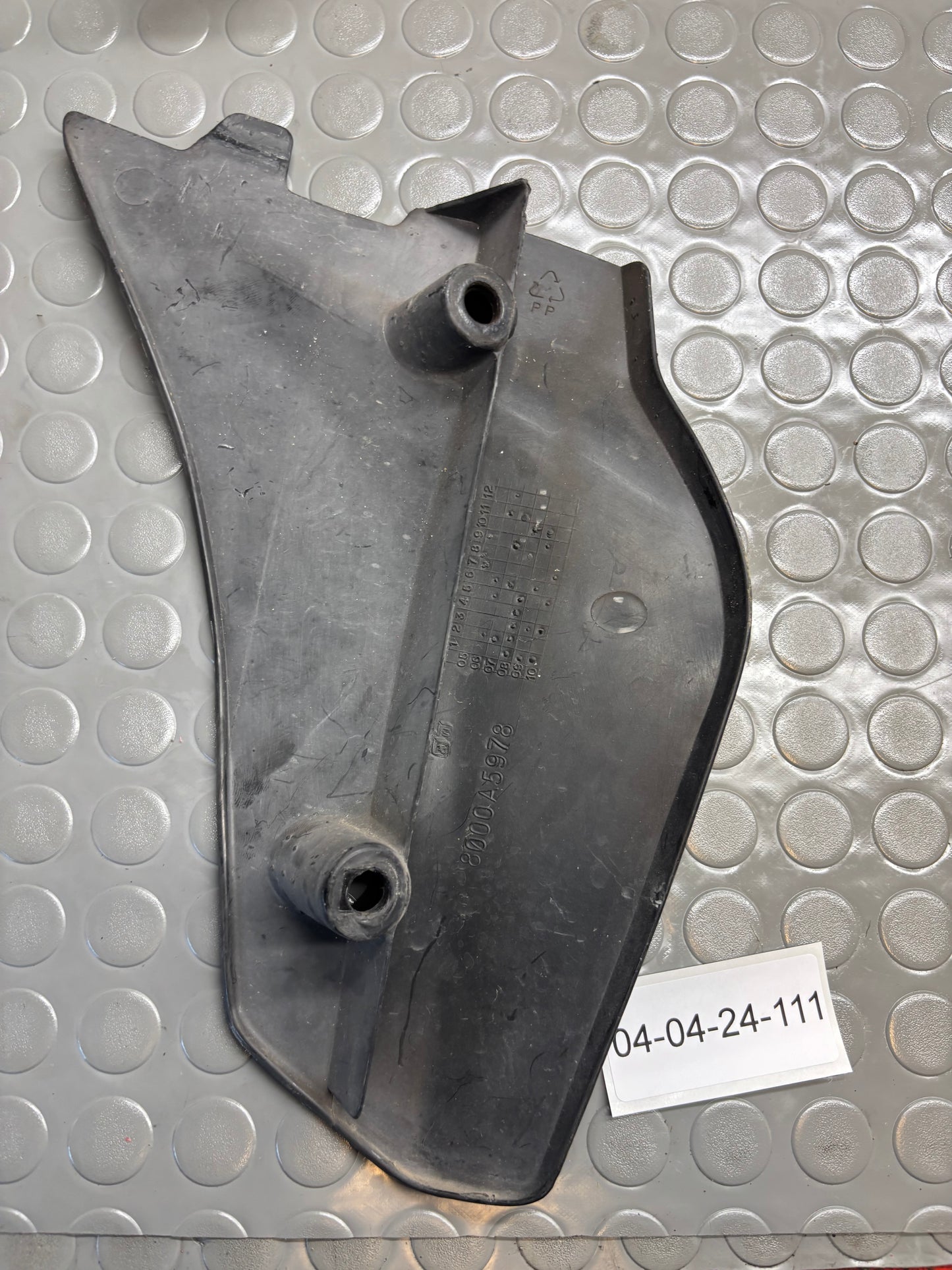 ALETTA SOTTO RADIATORE HUSQVARNA SM WRE WR CR 125 2006-2013