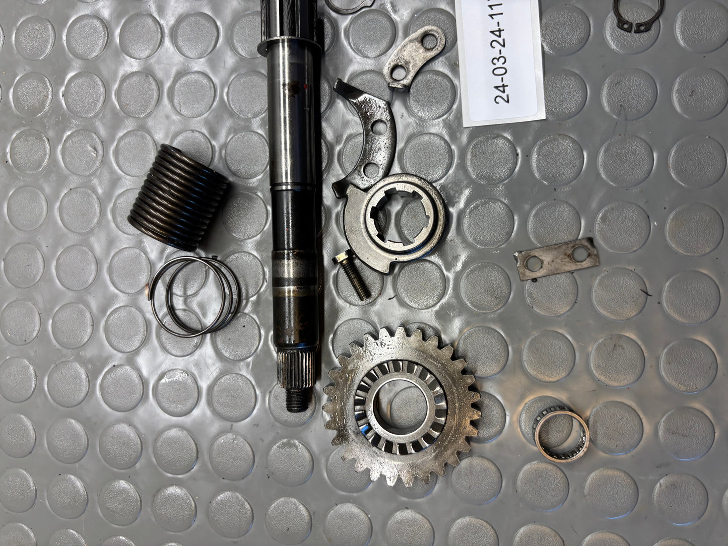 PERNO INGRANAGGIO ACCENSIONE KICKSTART HUSQVARNA WR 250 98-2013