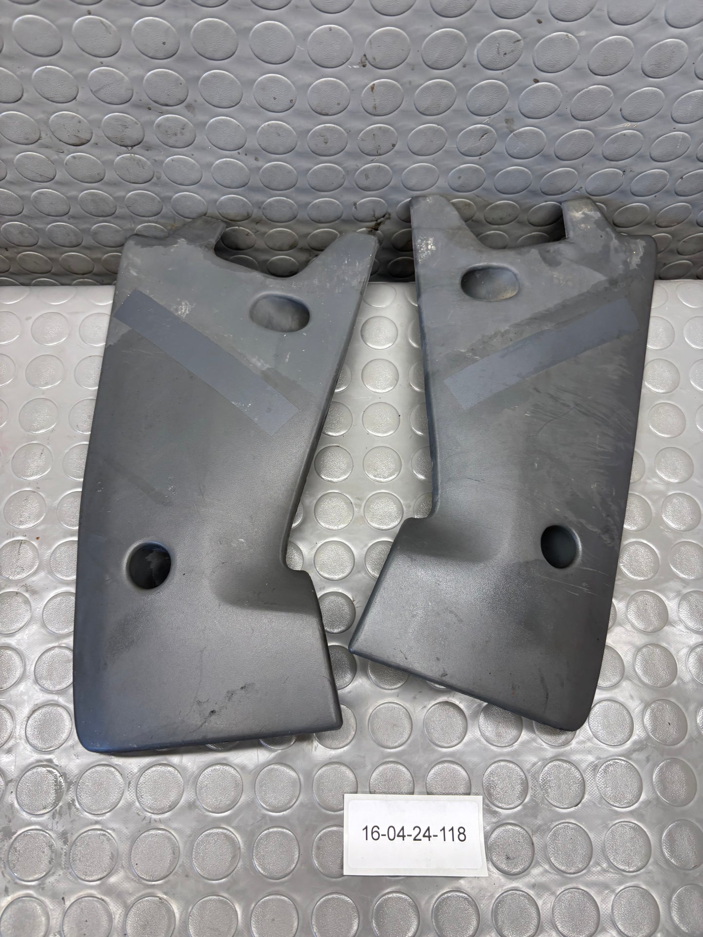COPPIA ALETTE SOTTORADIATORE HUSQVARNA SM WRE 125 98-2005
