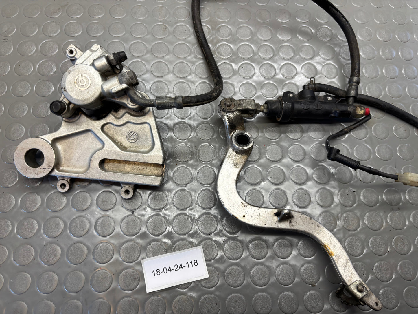 IMPIANTO FRENANTE POSTERIORE HUSQVARNA SM WRE 125 98-2013