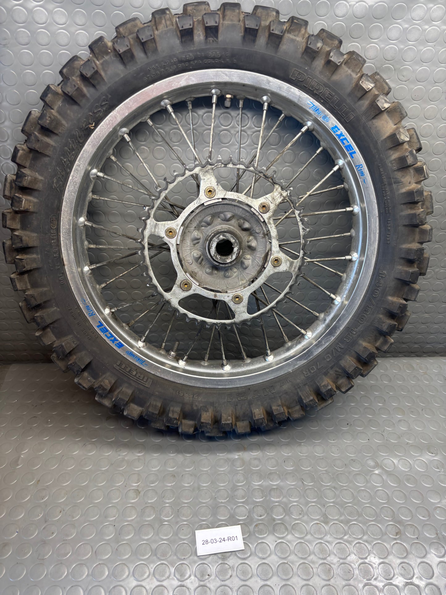 CERCHIO RUOTA POSTERIORE EXCELL 18 HUSQVARNA WR 250 98-2013