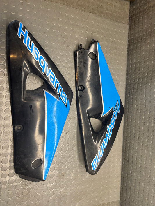 COPPIA CONVOGLIATORI HUSQVARNA SM WRE WR CR 125 98-2005