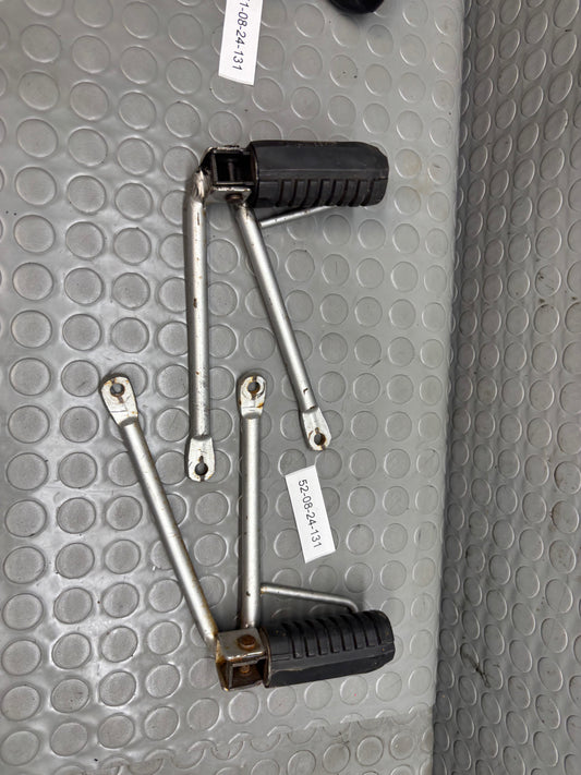 PEDALINE PASSEGGERO HUSQVARNA SM WRE 125 1998-2013