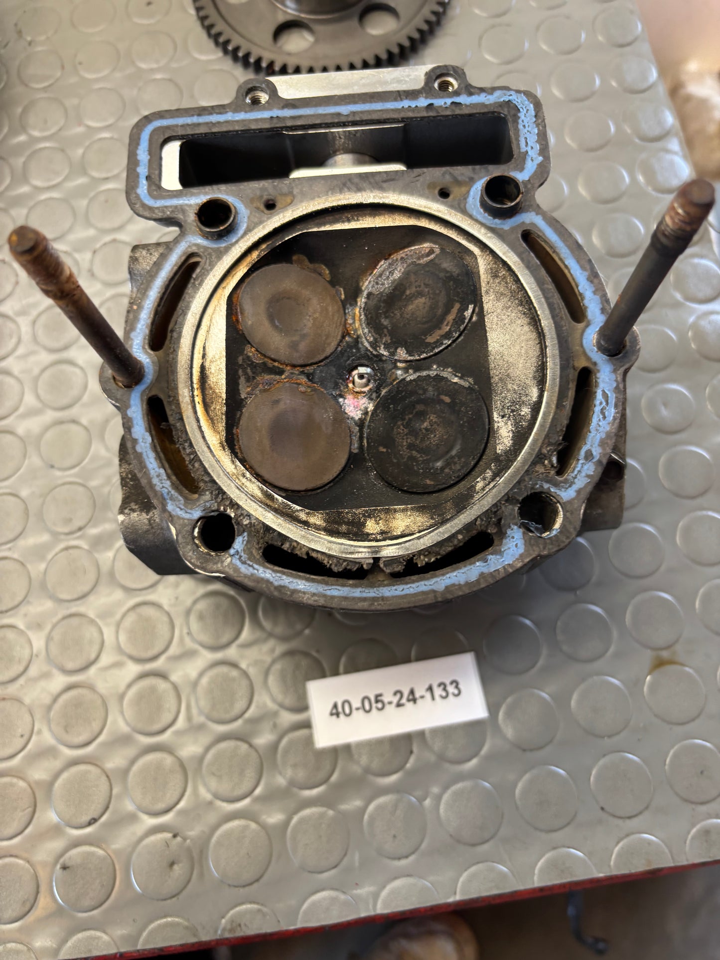 TESTA TESTATA MOTORE HEAD ENGINE HUSQVARNA SM TE 610 05-2009