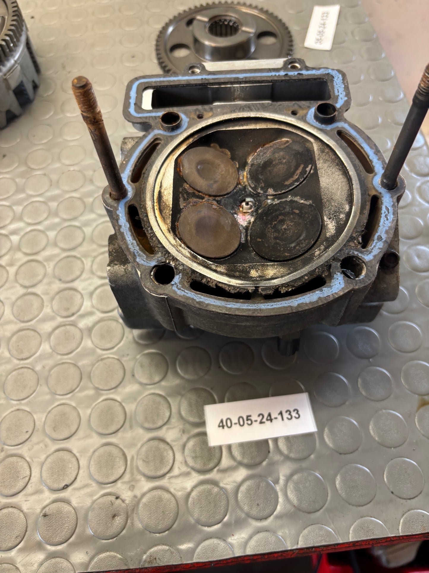 TESTA TESTATA MOTORE HEAD ENGINE HUSQVARNA SM TE 610 05-2009