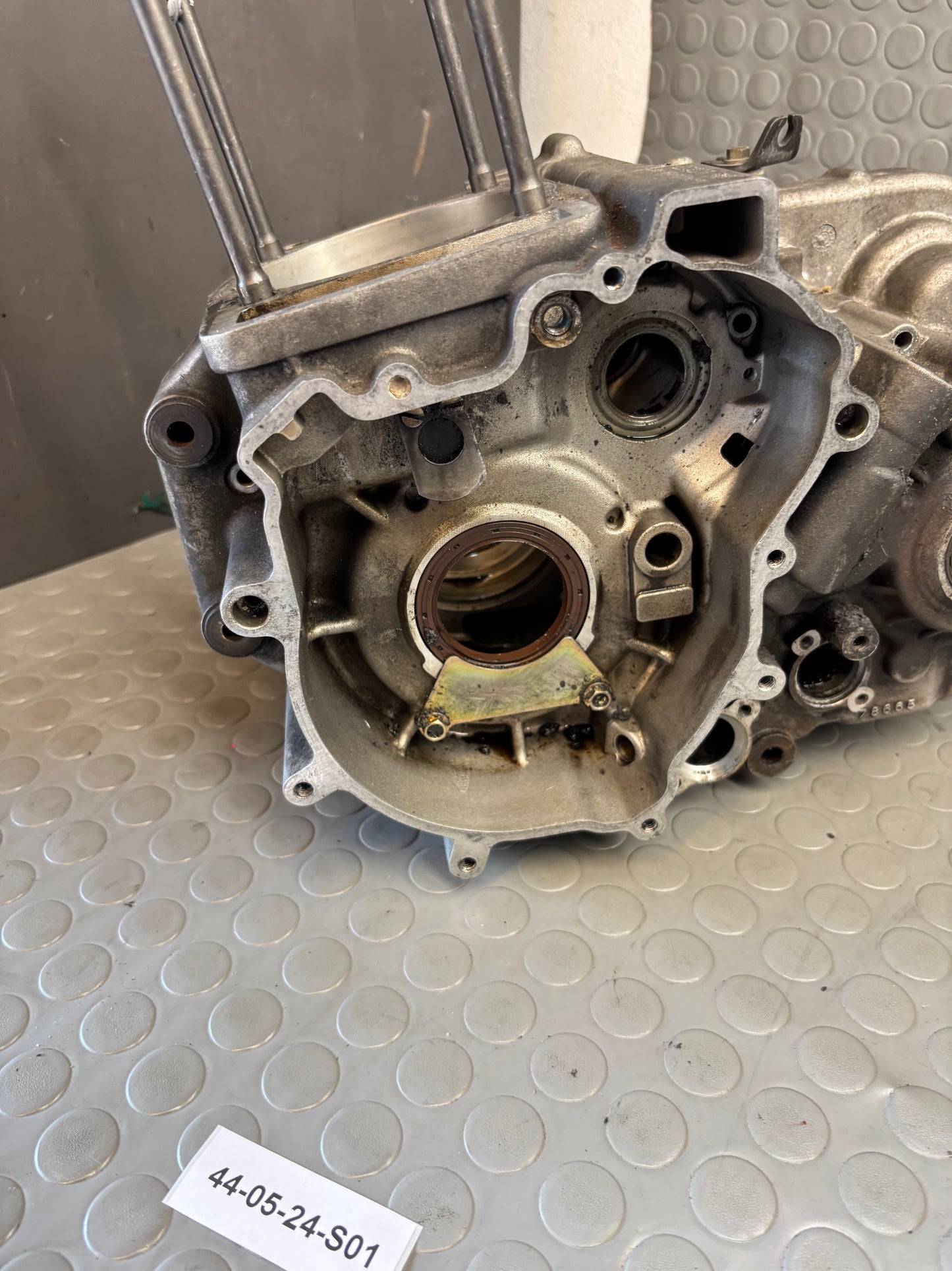 COPPIA CARTER MOTORE ENGINE CRANKCASE HUSQVARNA SM TE 610 05-2009