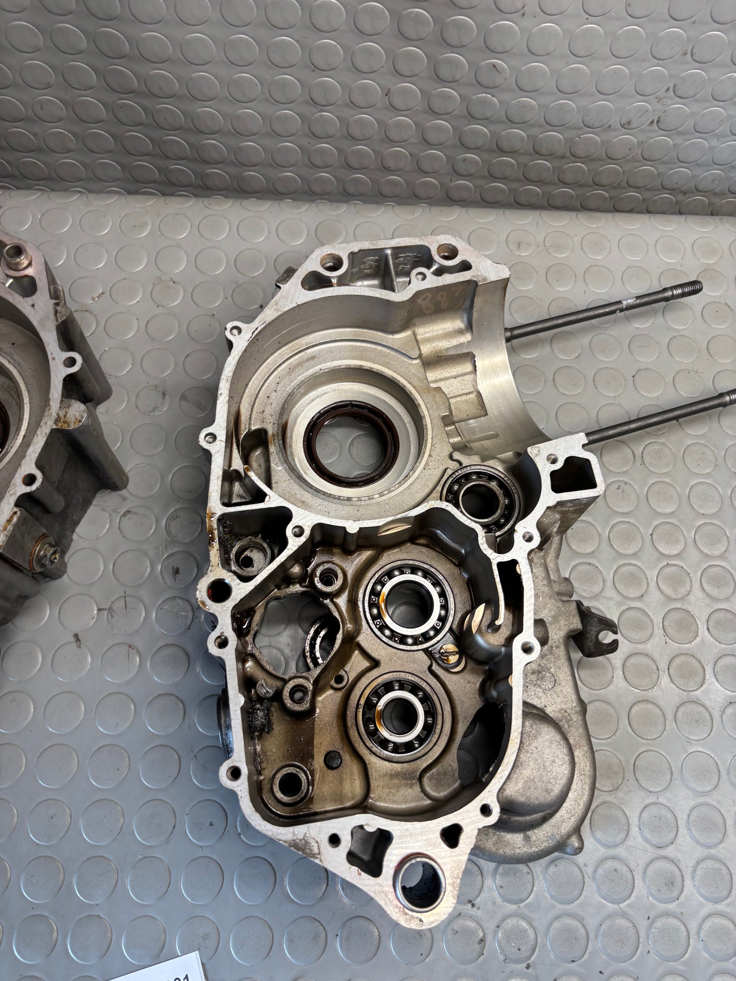 COPPIA CARTER MOTORE ENGINE CRANKCASE HUSQVARNA SM TE 610 05-2009