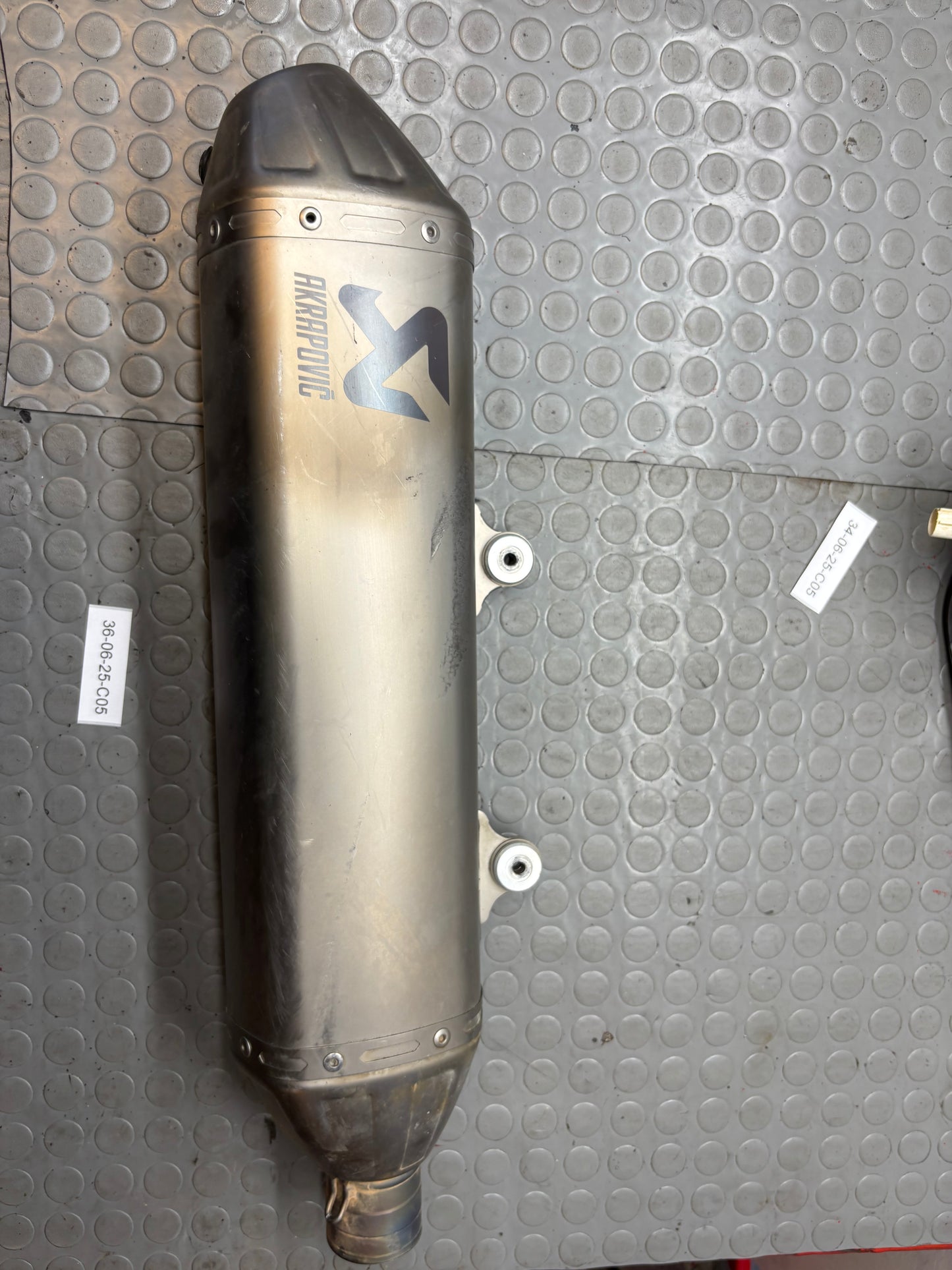 SILENZIATORE AKRAPOVIC KTM SXF 250 2008-2012