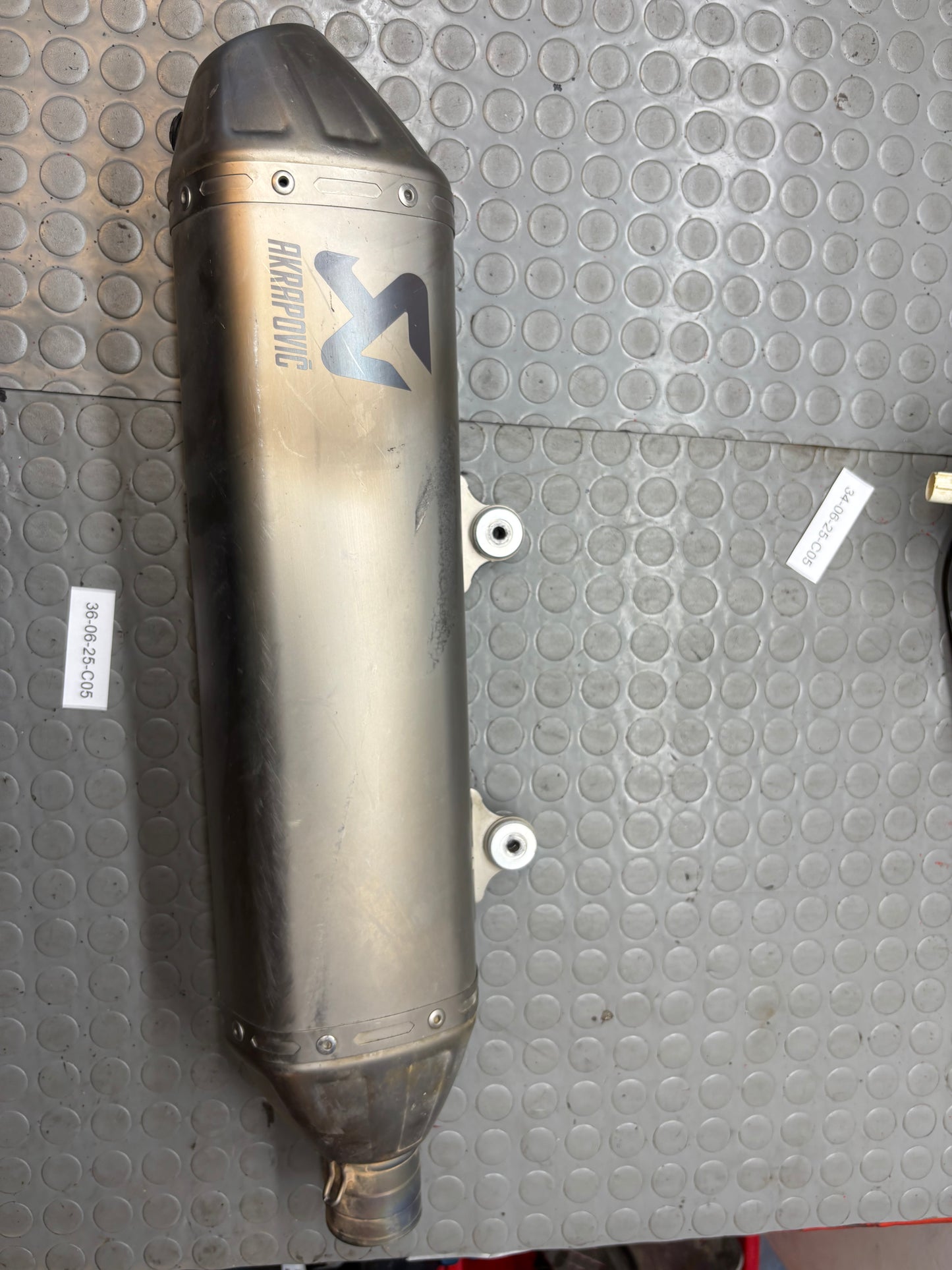 SILENZIATORE AKRAPOVIC KTM SXF 250 2008-2012