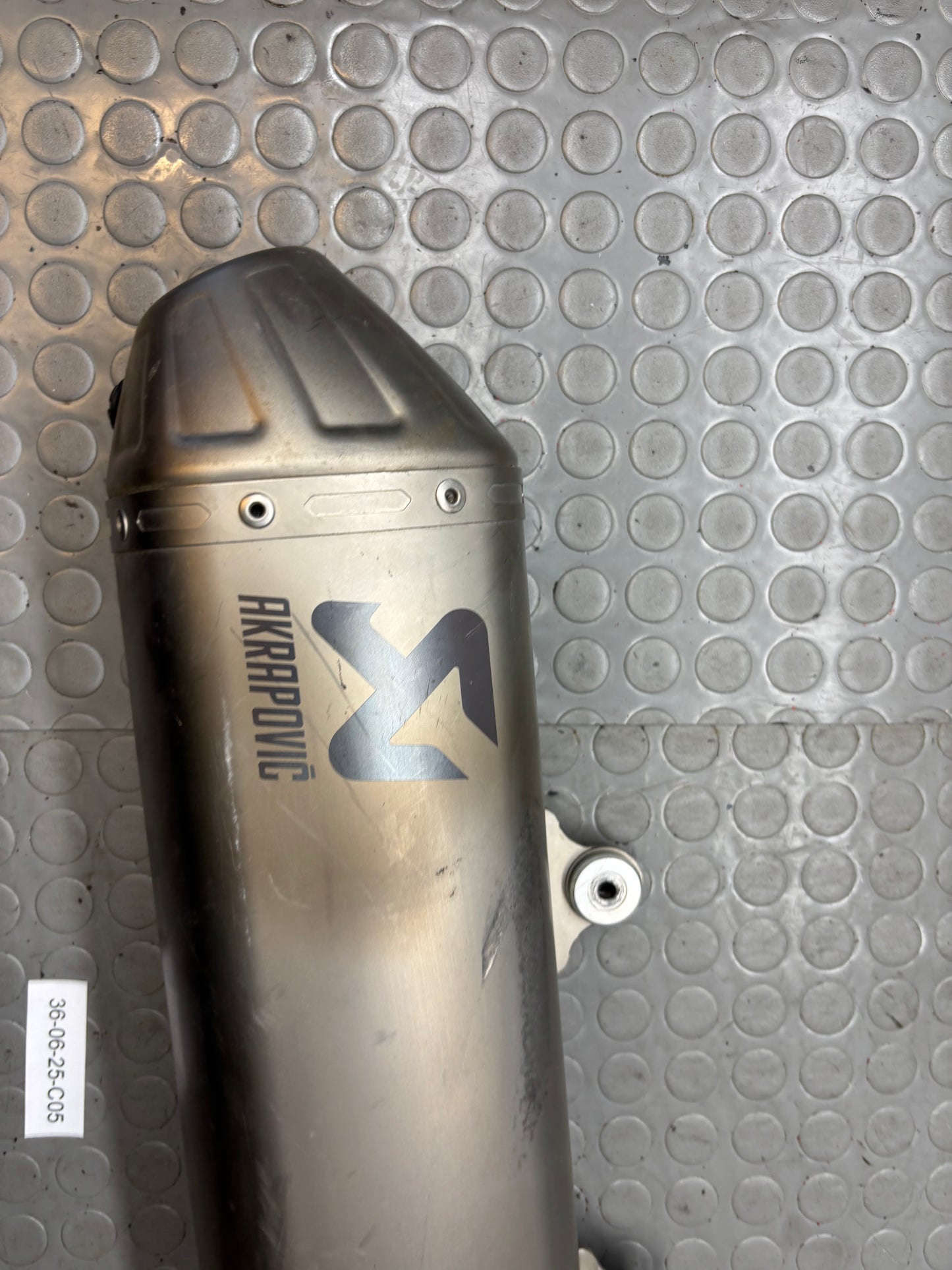 SILENZIATORE AKRAPOVIC KTM SXF 250 2008-2012