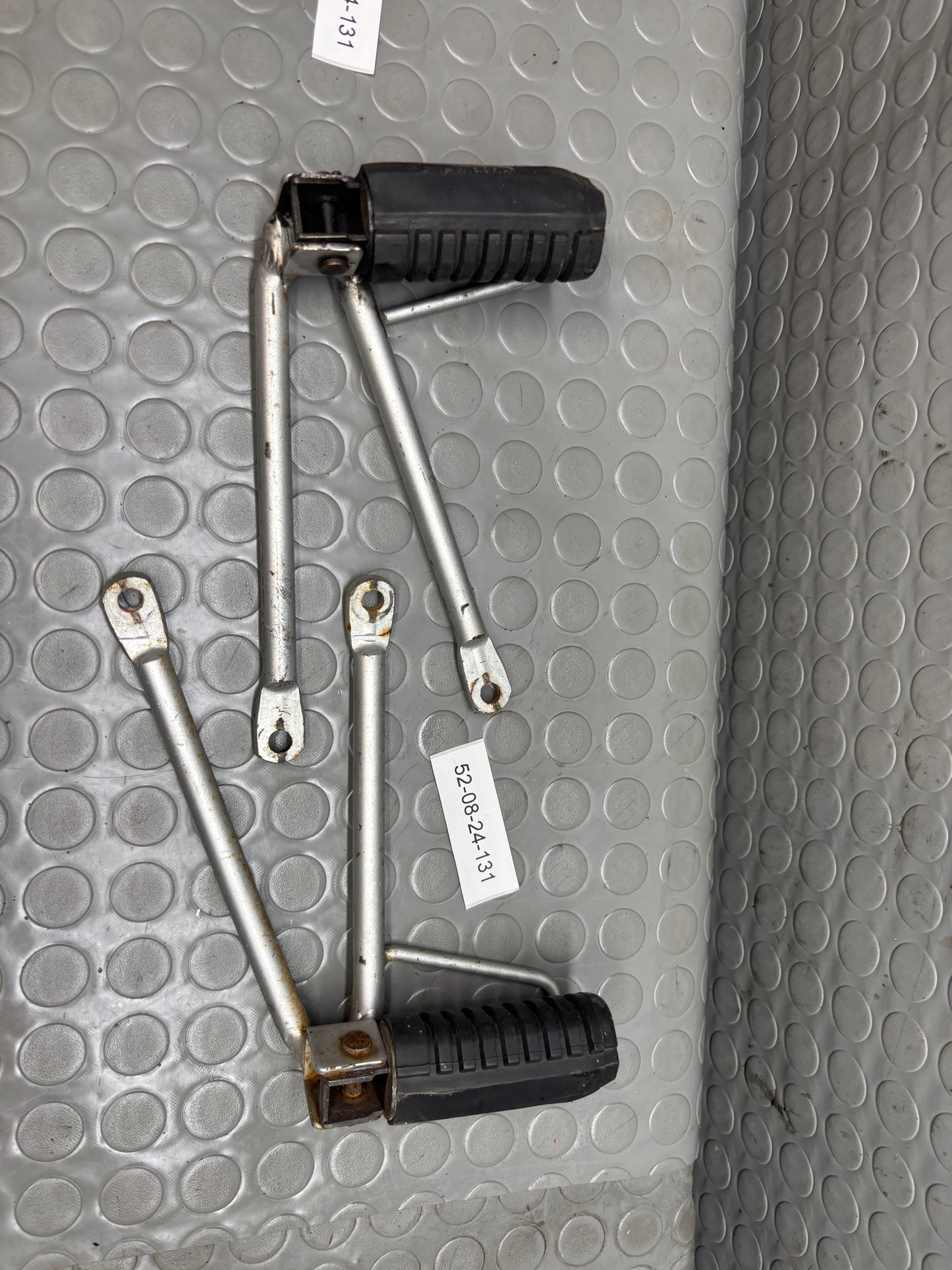 PEDALINE PASSEGGERO HUSQVARNA SM WRE 125 1998-2013