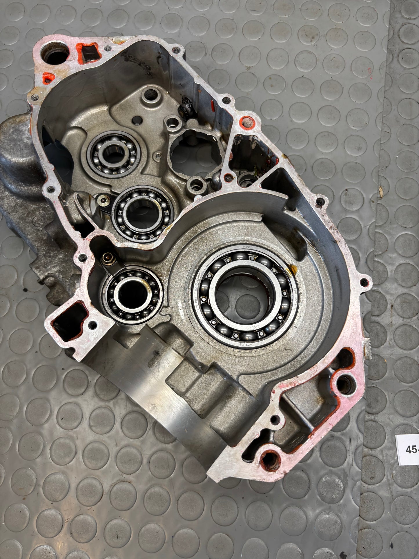 COPPIA CARTER MOTORE ENGINE CRANKCASE HUSQVARNA SM TE 610 05-2009