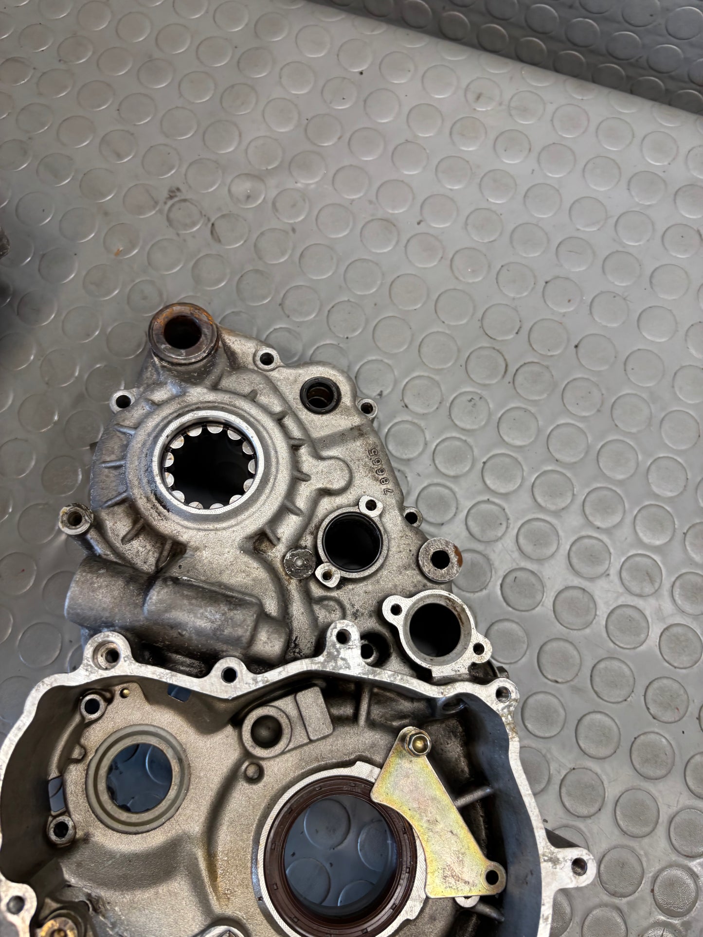 COPPIA CARTER MOTORE ENGINE CRANKCASE HUSQVARNA SM TE 610 05-2009