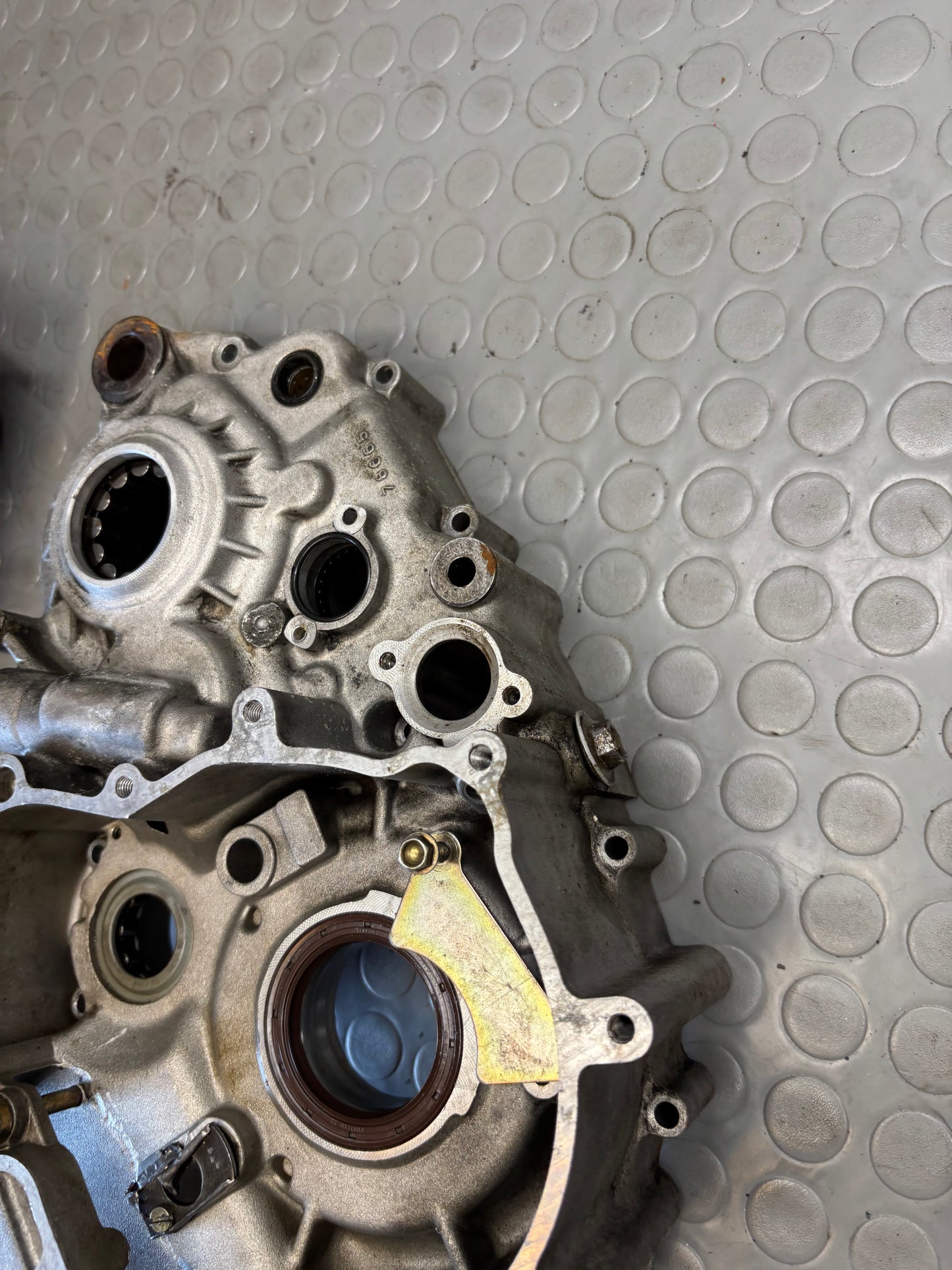 COPPIA CARTER MOTORE ENGINE CRANKCASE HUSQVARNA SM TE 610 05-2009