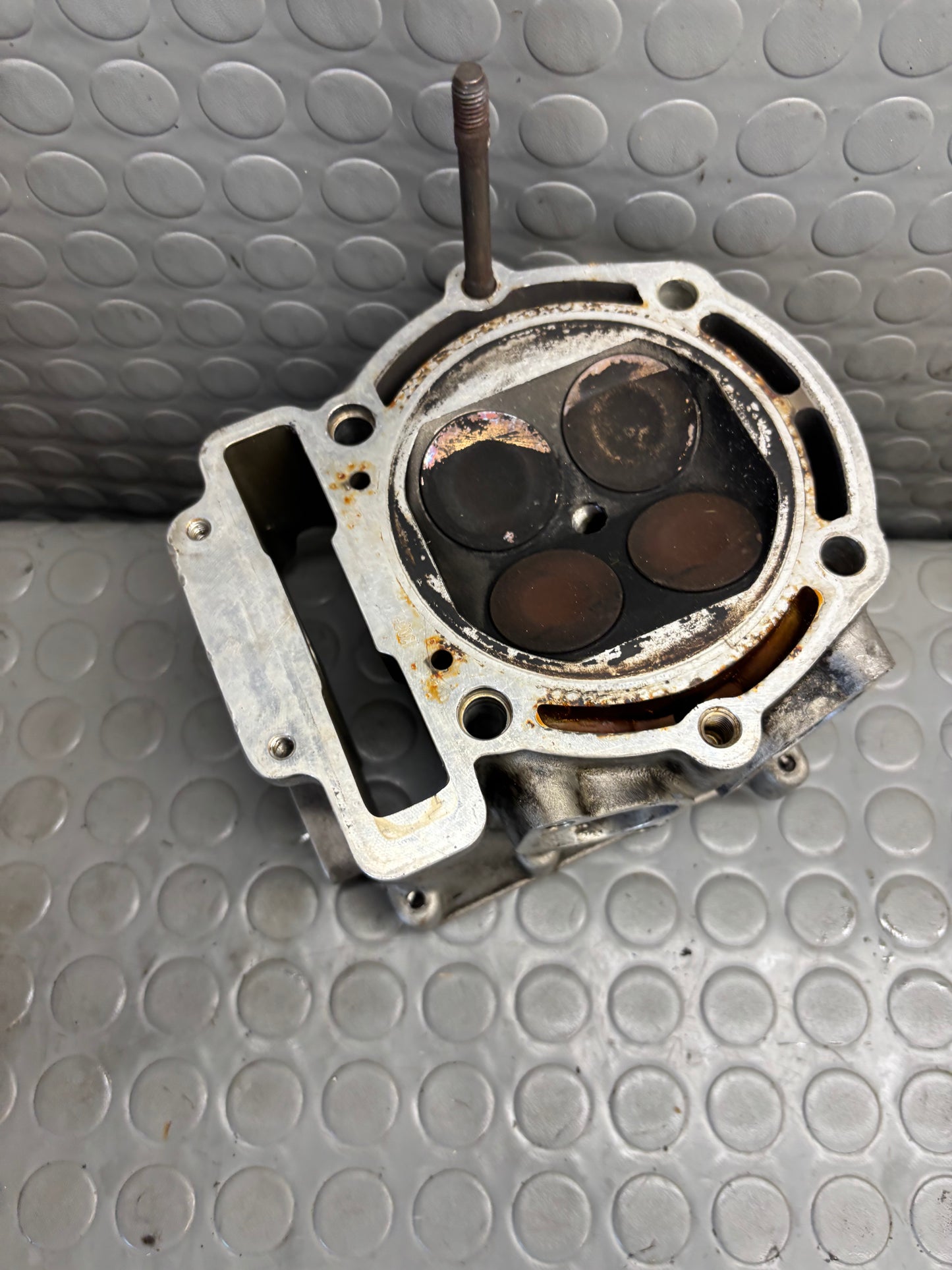 TESTA TESTATA MOTORE HEAD ENGINE HUSQVARNA SM TE 610 05-2009