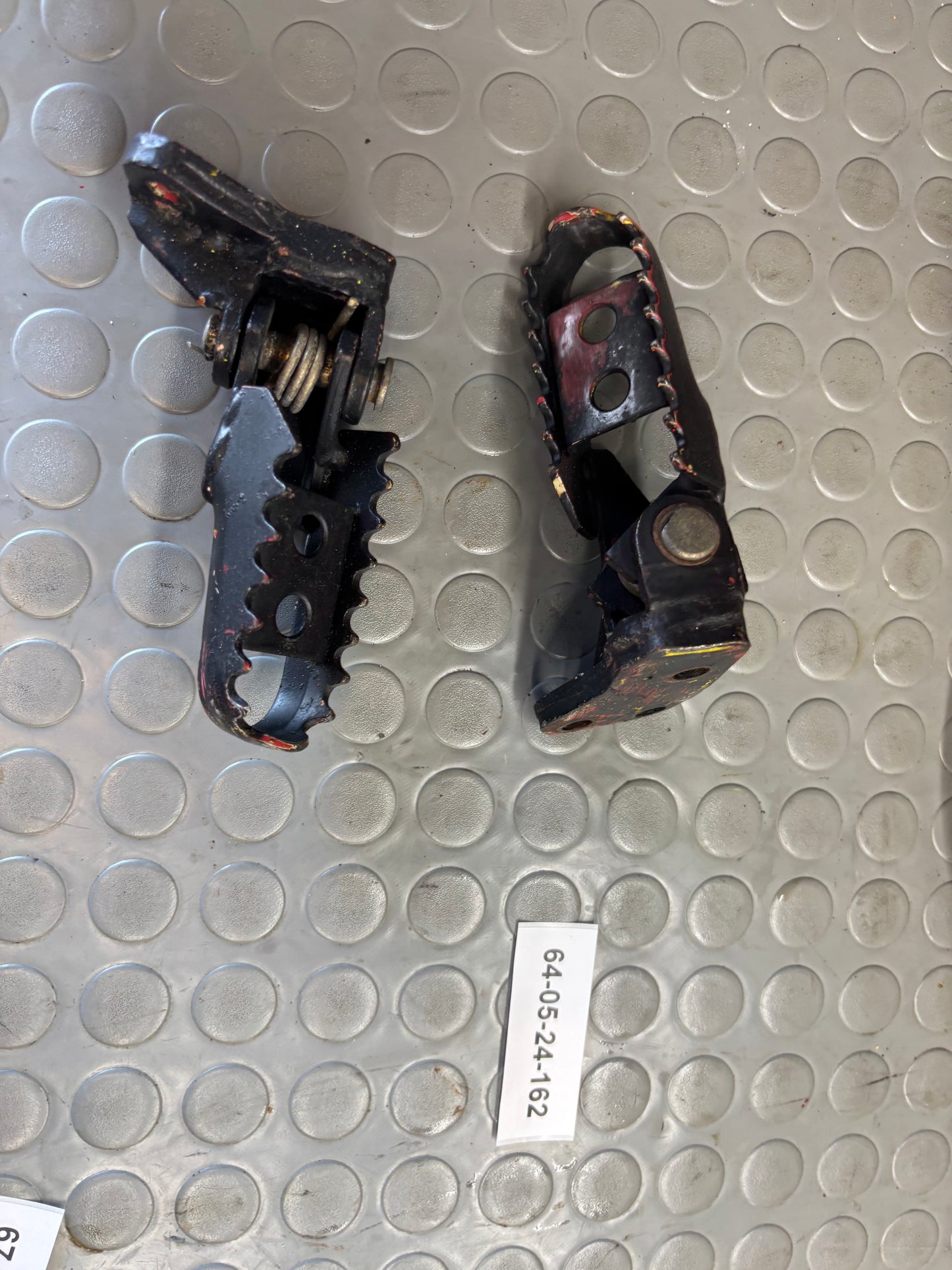 COPPIA PEDALINE GUIDATORE HUSQVARNA SM TE 610 05-2009